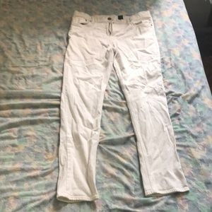 White jeans